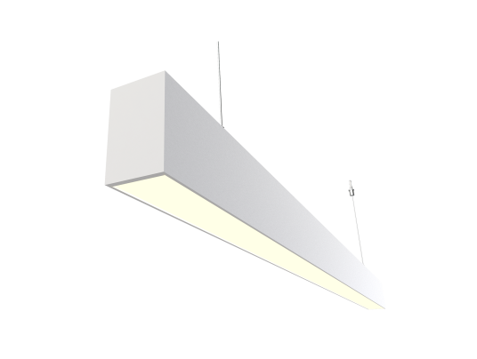 OFFICELINE OPALE PRISM 120-DALI-30W-3CCT-SUSPENDU-BLANC